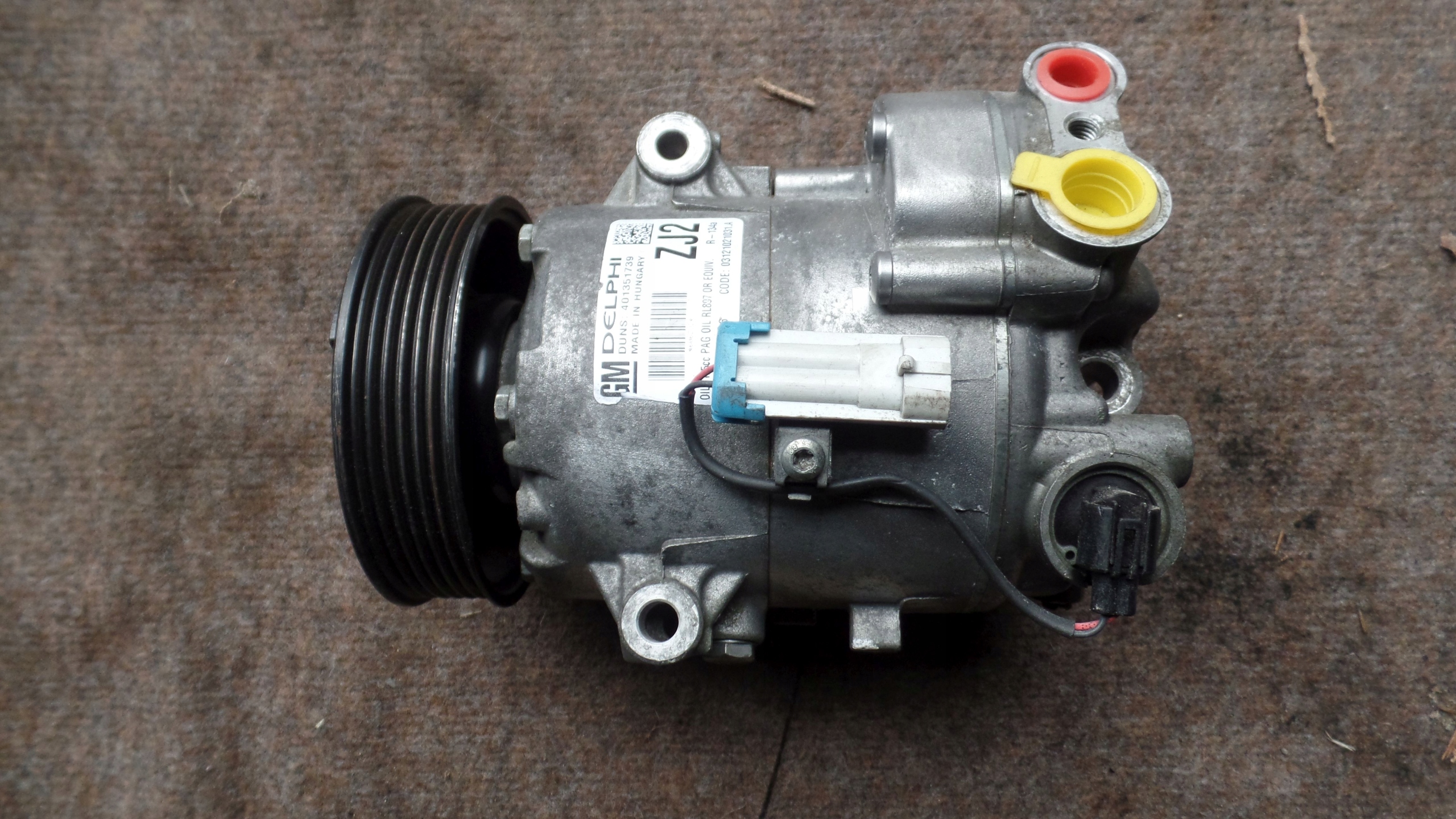 OPEL ASTRA J IV КОМПРЕСОР КОНДИЦІОНЕРА ZJ2