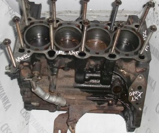 OPEL ASTRA J MERIVA B 1.4T TURBO A14NEL ДВИГУН НИЖНИЙ БЛОК ПОРШНЕВИЙ ВАЛ