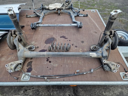 Opel astra k v універсал задня балка підвіски осі