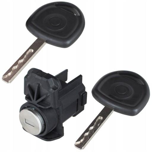 DA-24838 - OPEL CORSA D 2006-ЗАМОК ВСТАВКА ДВЕРІ ЛІВА