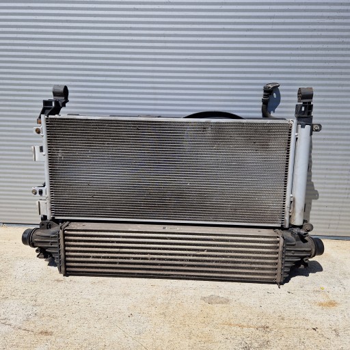 Opel corsa e 1.0 1.4 turbo радіатори радіатор комплект