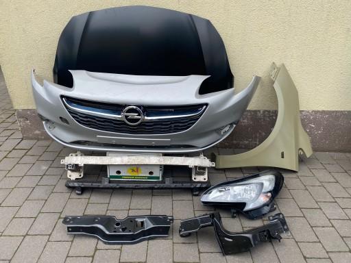 39108222 1EF011830-01 OPEL CORSA E 14- MASKA POKRYWA SILNIKA ZDERZAK PRZEDNI PRZÓD BELKA ZDERZAKA PAS PRZEDNI PRZÓD OKULAR LEWY LAMPA LEWA PRZEDNIA - OPEL CORSA E 14- КАПОТ БАМПЕР БАЛКА РЕМІНЬ ПЕРЕДНИЙ ЛІХТАР ЛІВИЙ