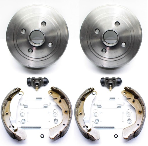 Opel Corsa c +ABS барабаны и тормозные колодки