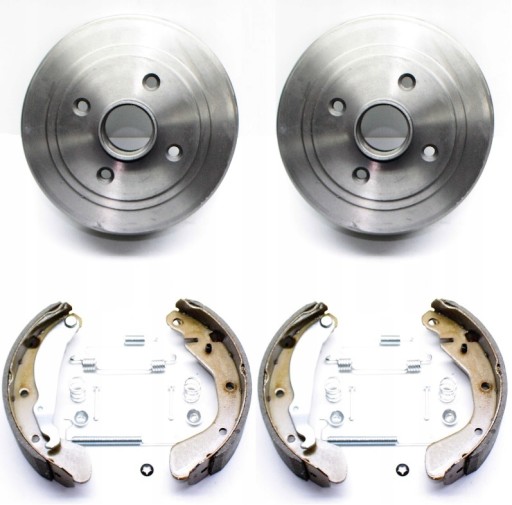 OPEL Corsa C + ABS барабаны и тормозные колодки