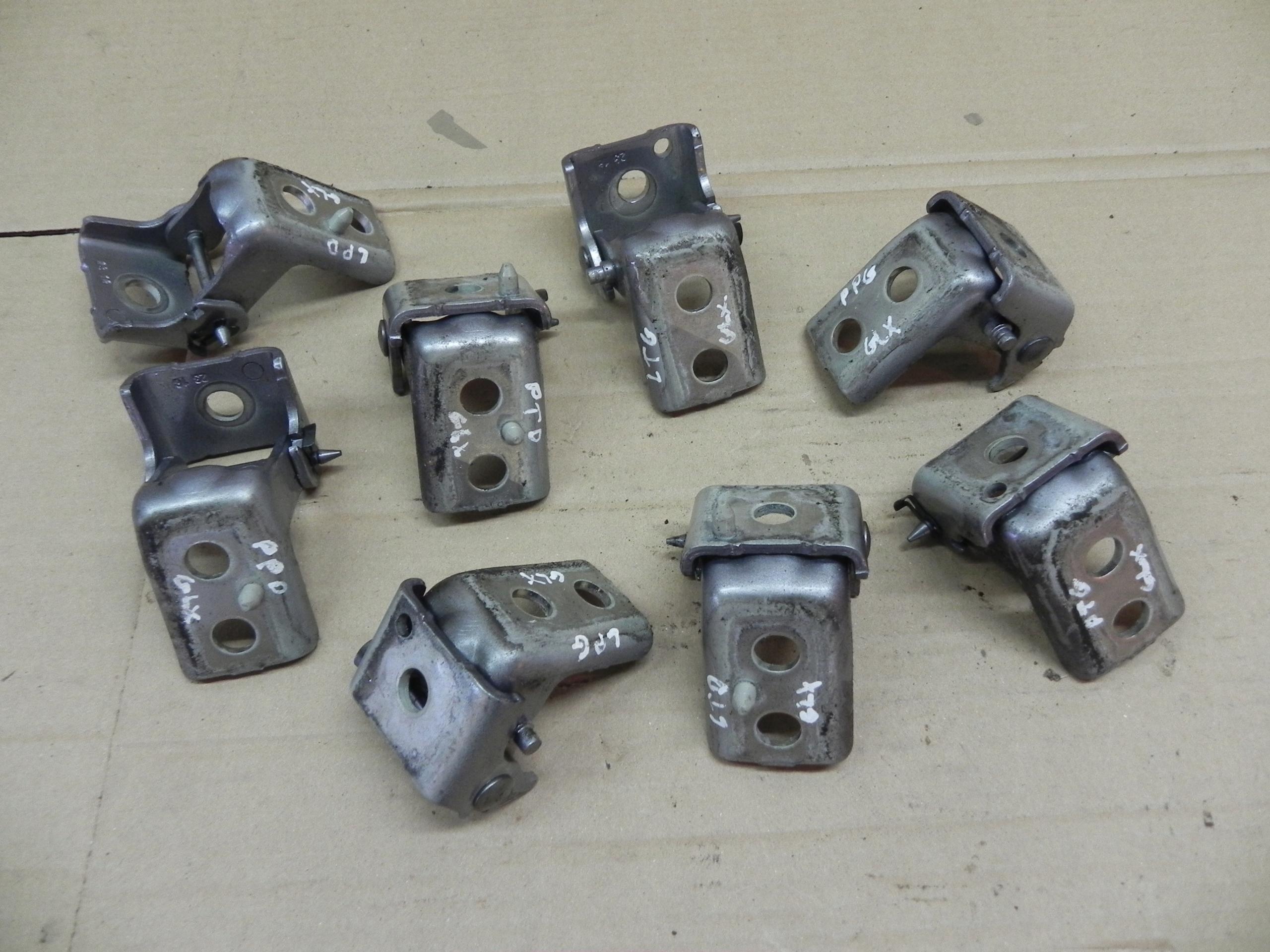 OPEL GRANDLAND X ДВЕРНАЯ ПЕТЛЯ ЛЕВАЯ ЗАДНЯЯ ВЕРХНЯЯ + НИЖНЯЯ