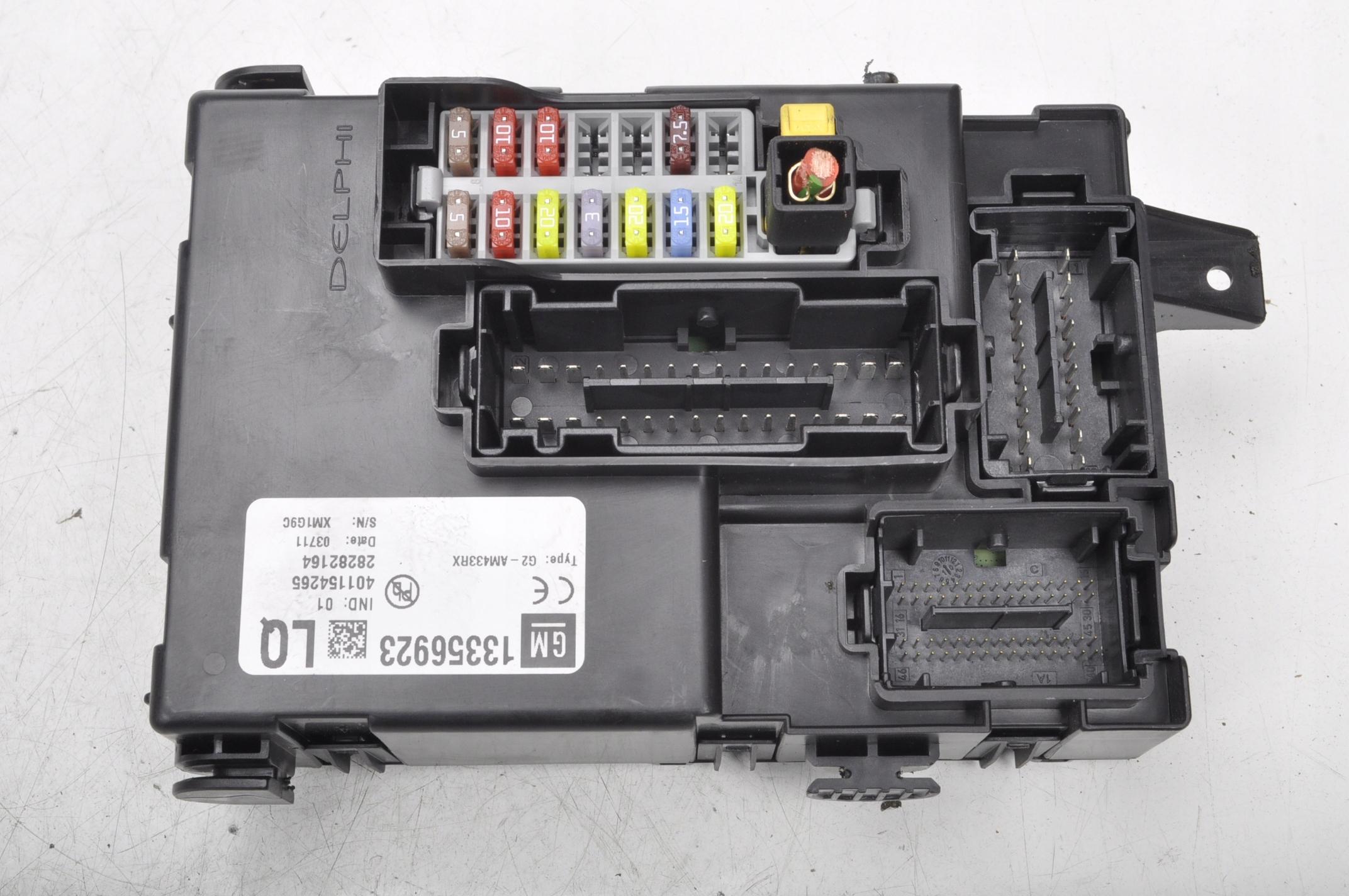 OPEL MERIVA II B КОРОБКА МОДУЛЬ BSI 13356923