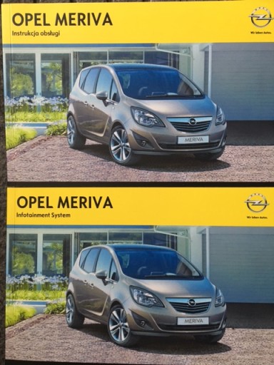 OPEL MERIVA II Руководство пользователя на польском языке + навигация