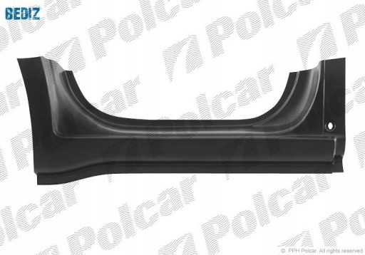 604142 - OPEL MOVANO 1998-2010 РЕМОНТ ПОРОГА ПОРОГА