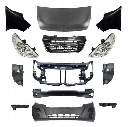 ZESTAWCZESCI917 - OPEL MOVANO B II 2010-2014 РЕМІНЬ ПЕРЕДНИЙ КОМПЛЕКТ