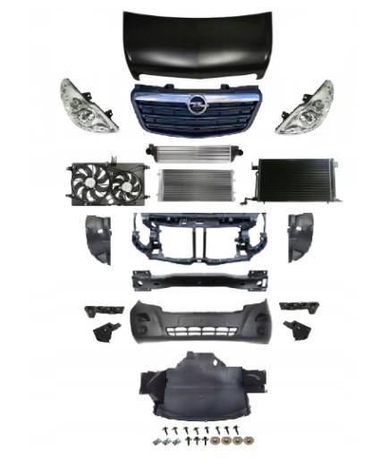 ZESTAWCZESCI9201 - OPEL MOVANO B II LIFT 2014-2019 ПЕРЕДНЯЯ ЧАСТЬ В ЦЕЛОМ