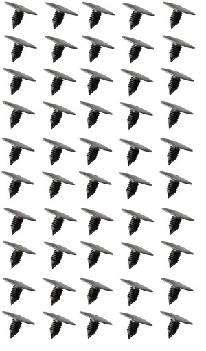 A18000 - OPEL RENAULT ЗАПОНКИ ШПИЛЬКИ КРІПЛЕННЯ КОЛІСНІ АРКИ 50 ШТ