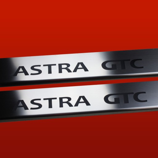 OPEL/VAUXHALL ASTRA MK6/J/IV Боковые пороги ASTRA GTC 3 двери Нержавеющая сталь