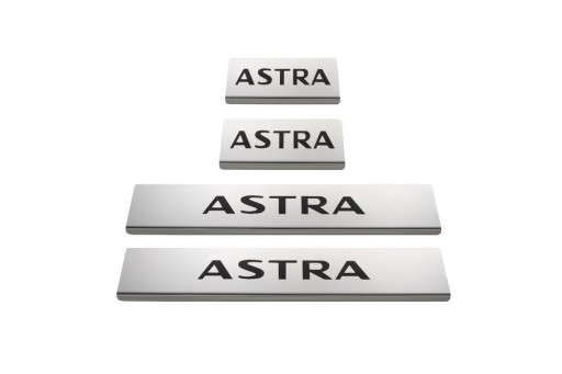 OPEL/VAUXHALL ASTRA MK7/K/V 5-дверний глянцевий оздоблення з нержавіючої сталі 3