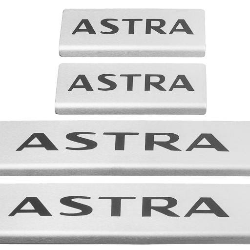 OPEL/VAUXHALL ASTRA MK7/K/V 5-дверні пороги з нержавіючої сталі