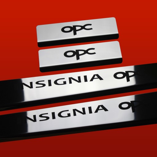 OPEL/VAUXHALL INSIGNIA A Бічні пороги INSIGNIA OPC 304 нержавіюча сталь Wy