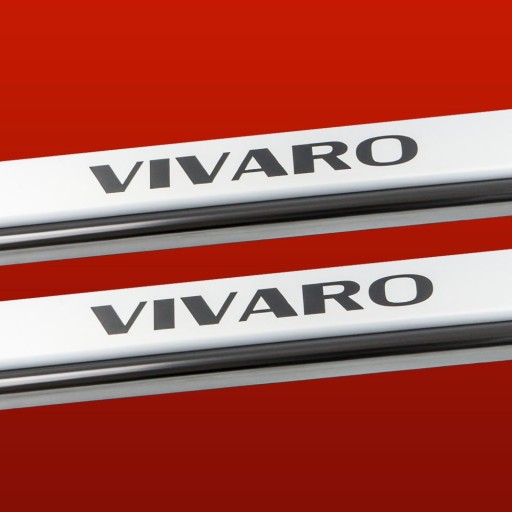 OPEL/VAUXHALL VIVARO MK1 Крышки из глянцевой нержавеющей стали 304.