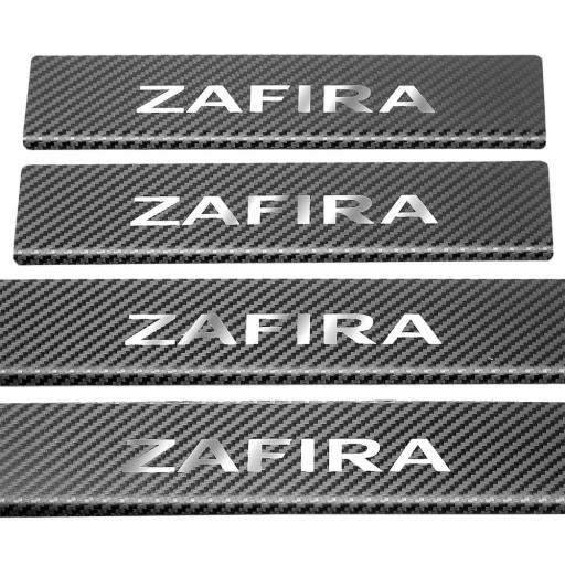 OPEL/VAUXHALL ZAFIRA C Накладки на пороги из нержавеющей стали 304