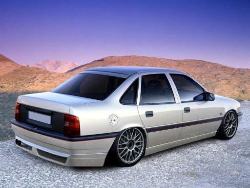 OPEL VECTRA A *ЮБКА ЗАДНЕГО БАМПЕРА* DJ-ТЮНИНГ