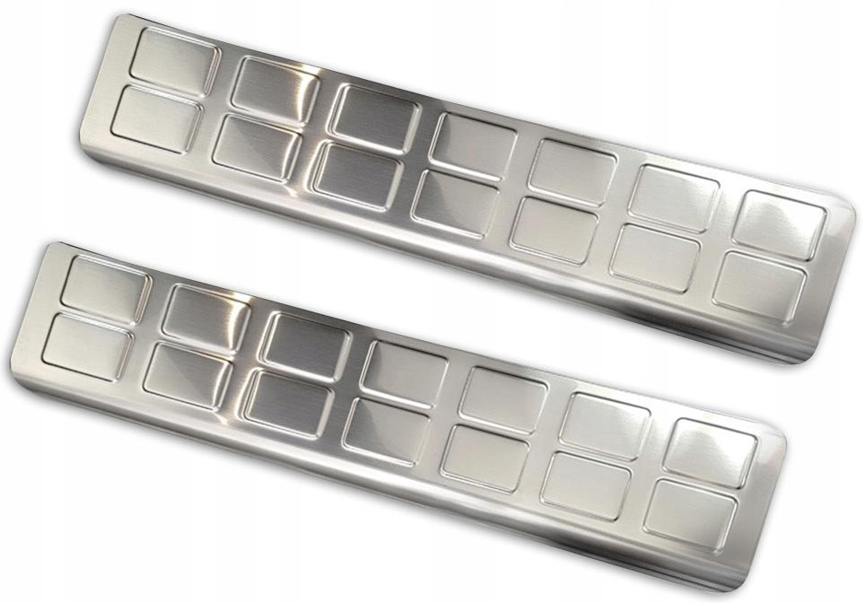 OPEL VIVARO III 2019-НАКЛАДКИ НА ПОРОГИ ПЕРЕДНІ