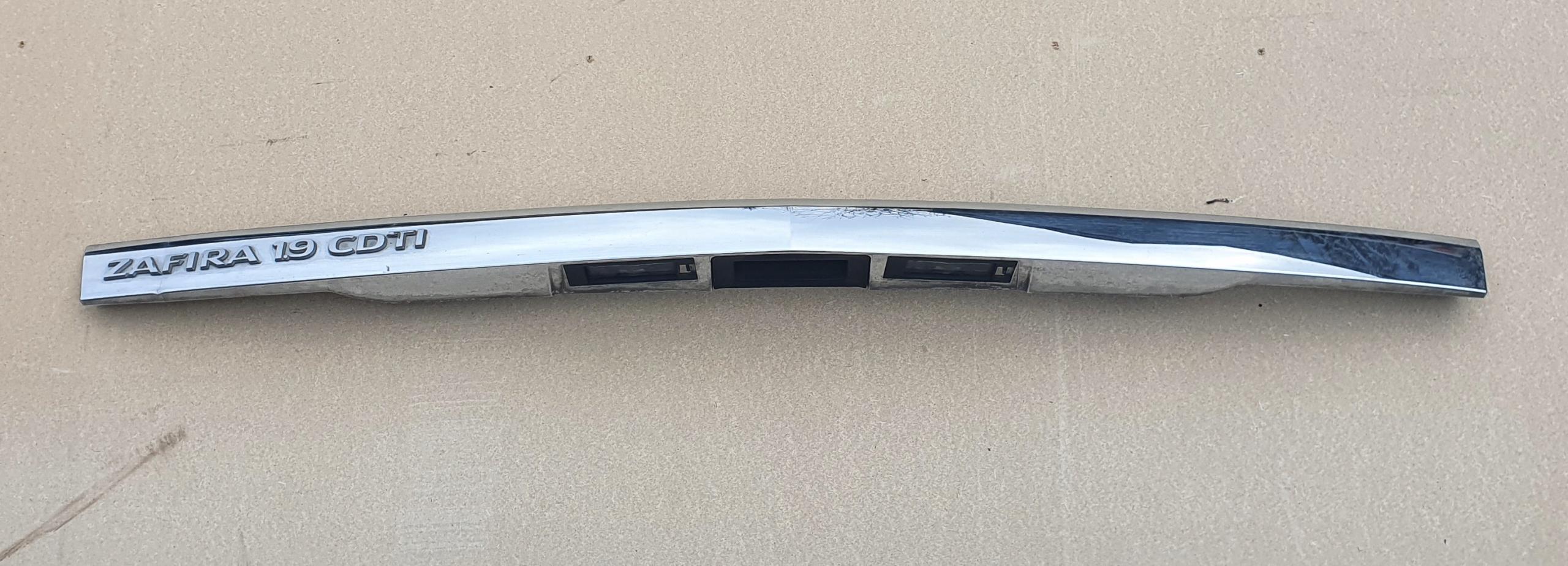 OPEL ZAFIRA B ДВЕРНА РУЧКА НАКЛАДКА БАГАЖНИКА