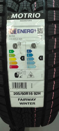 ШИНА 205/60R16H MOTRIO ФАРВЕЙ ЗИМА