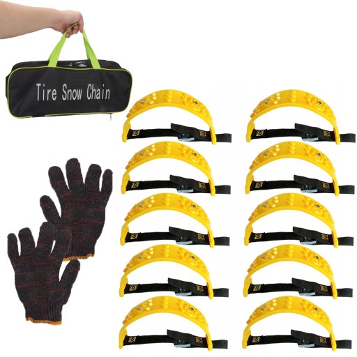 ЛАНЦЮГ ПРОТИВІЖЕННЯ ТРАКТОРНИХ ШИН ДЛЯ АВТОШИН 10 ШТ