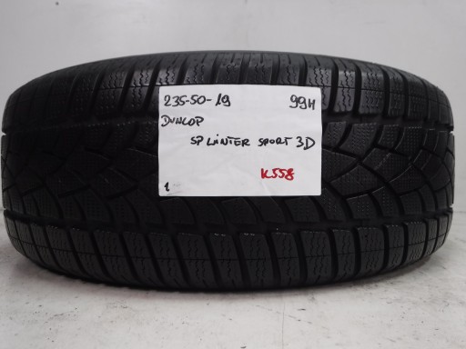 ШИНА DUNLOP SP WINTER SPORT 3D 235/50/19 99H MO