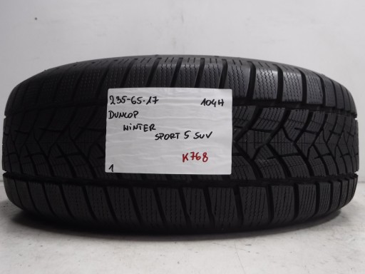 ШИНА DUNLOP WINTER SPORT 5 SUV 235/65/17 104H