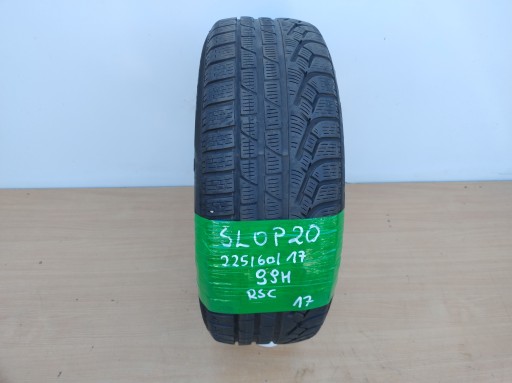 ЗИМНИЕ ШИНЫ PIRELLI 225 60 17 99H R17 4,78 мм RUN FLAT Winter 210 SLOP20