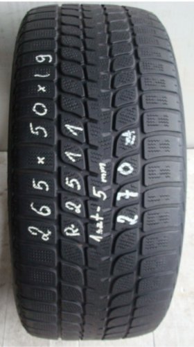ЗИМНЯЯ ШИНА 265/50/19 BRIDGESTONE BLIZZAK 5мм