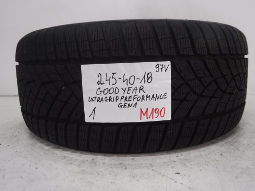 ЗИМНЯЯ ШИНА GOODYEAR ULTRAGRIP PERFORMANCE GEN1 245/40/18 97V M+S