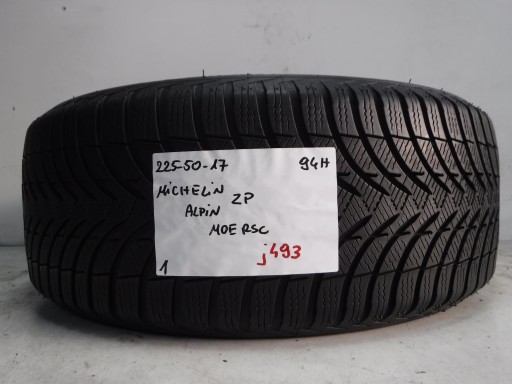 ЗИМОВА ШИНА MICHELIN ALPIN 225/50/17 94H MOE RSC