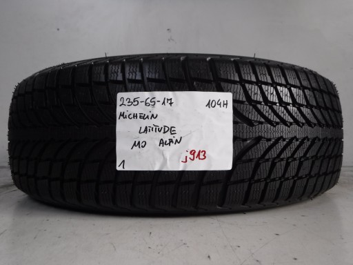 ЗИМОВА ШИНА MICHELIN LATITUDE ALPIN 235/65/17 MO