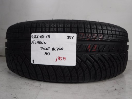 ЗИМОВА ШИНА MICHELIN PILOT ALPIN 225/45/18 95V MO