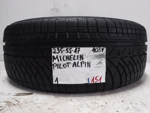 ЗИМНЯЯ ШИНА MICHELIN PILOT ALPIN 235/55/17 103V