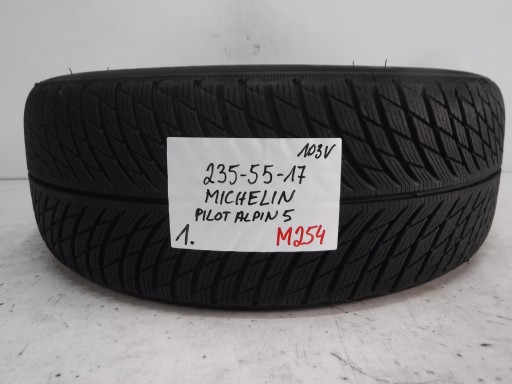 ЗИМОВА ШИНА MICHELIN PILOT ALPIN 5 235/55/17 103V M+S