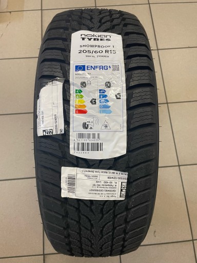 ЗИМНЯЯ ШИНА Nokian Tyres Snowproof 1 205/60R16 96 H 1823 г.