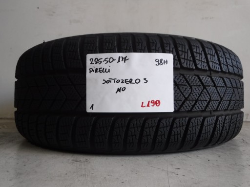 PIRELLI SOTTOZERO 3 ЗИМОВА ШИНА 225/50/17 98H MO