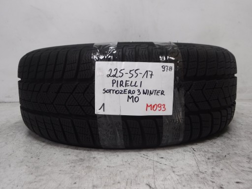 ЗИМОВА ШИНА PIRELLI SOTTOZERO 3 WINTER 225/55/17 97H MO M+S