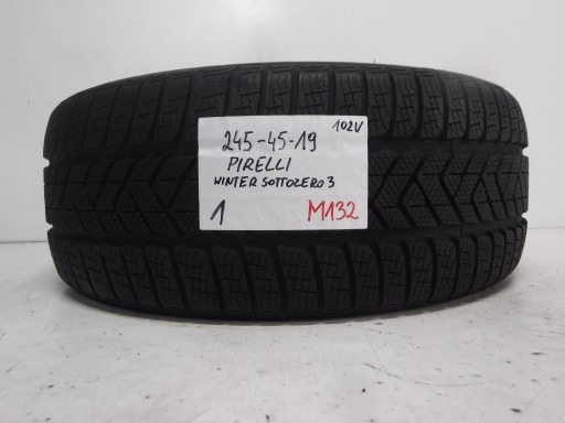 ЗИМНЯЯ ШИНА PIRELLI SOTTOZERO 3 245/45/19 102V MO M+S