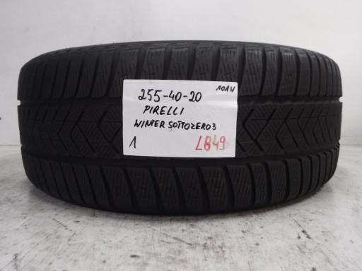 ЗИМНЯЯ ШИНА PIRELLI WINTER SOTTOZERO 3 255/40/20 101W AO M+S