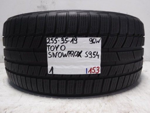 ЗИМНЯЯ ШИНА TOYO SNOW PROX S954 255/35/19 96W