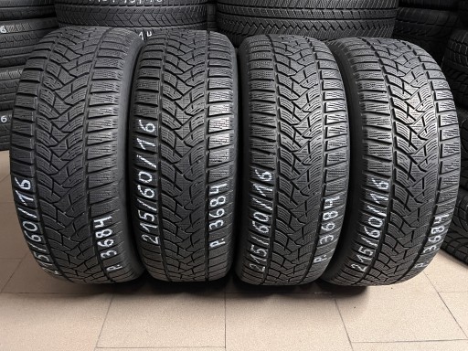 ШИНЫ 215/60/16 DUNLOP WINTER SPORT 5 95H 2019 года 7мм