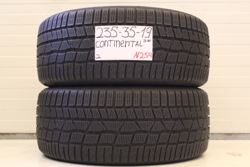 КОНТИНЕНТАЛЬНІ ЗИМОВІ КОНТАКТНІ ШИНИ 235 35 19 91W