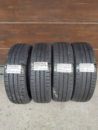 ШИНЫ Continental ContiEcoContact 5 165/60R15 4 шт.