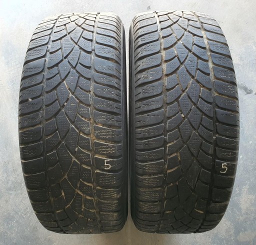 ЗИМОВІ СПОРТИВНІ ШИНИ DUNLOP SP 215/60/R16 5MM 2ШТ.