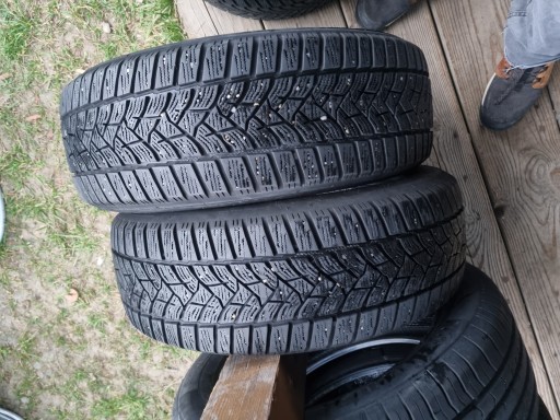 ЗИМНИЕ СПОРТИВНЫЕ ШИНЫ DUNLOP 5 205/60R16 96H 2020 6 мм x 2 шт. очень хорошее состояние