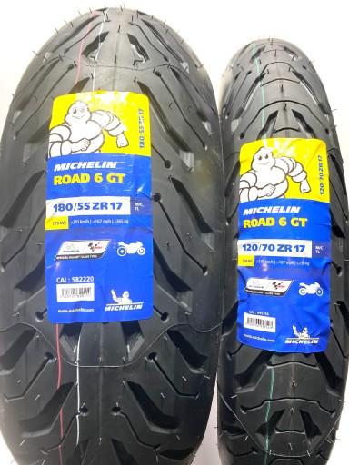 ШИНЫ MICHELIN ROAD 6 GT 120/70/17 180/55/17 24r