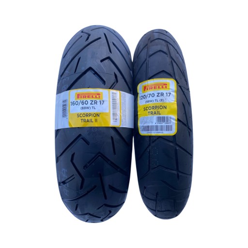 ШИНЫ PIRELLI SCORPION TRAIL 120/70/17 TRAIL II 160/60/17