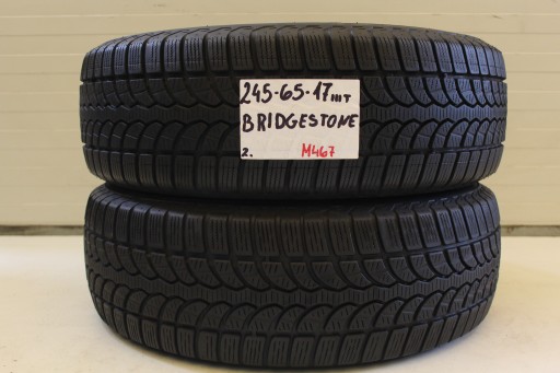 ЗИМОВІ ШИНИ BRIDGESTONE BLIZZAK LM-80 245 65 17 7мм